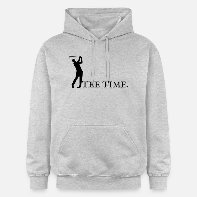 Tee time ! - Sweat à capuche Softstyle® Gildan Unisexe - gris clair chiné