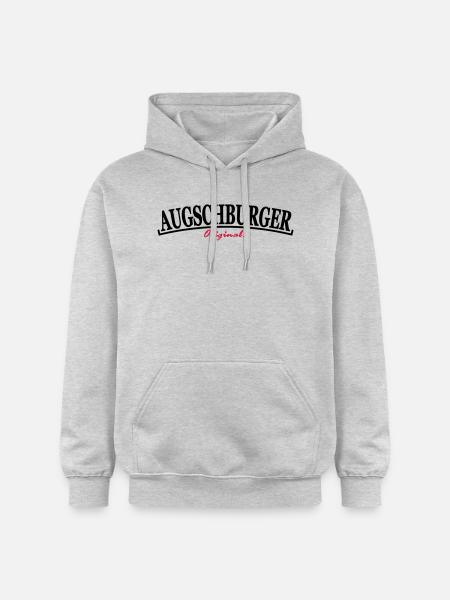 Augschburger, Original - Gildan Unisex Softstyle® Midweight Hoodie - Hellgrau meliert