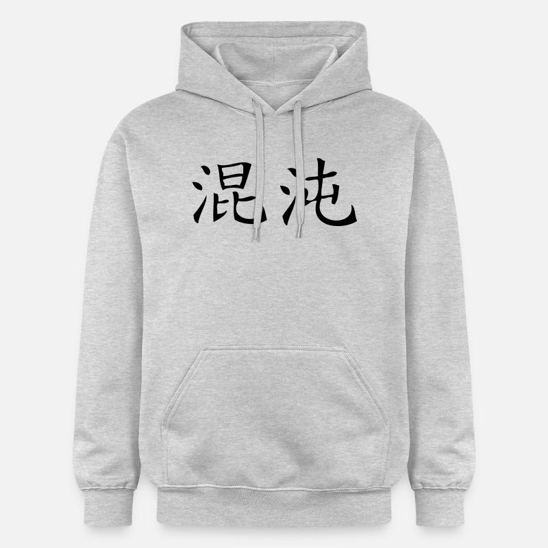 Chaos - Sweat à capuche Softstyle® Gildan Unisexe - gris clair chiné