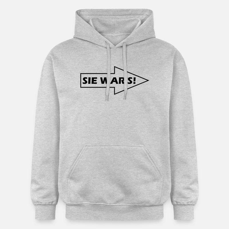 Fait! - Sweat à capuche Softstyle® Gildan Unisexe - gris clair chiné