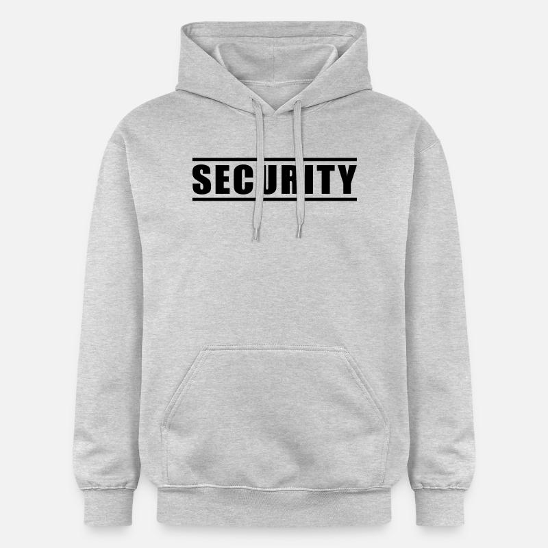 security__f1_ - Sweat à capuche Softstyle® Gildan Unisexe - gris clair chiné