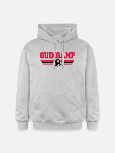 Guingamp Football Club - Sweat à capuche Softstyle® Gildan Unisexe - gris clair chiné