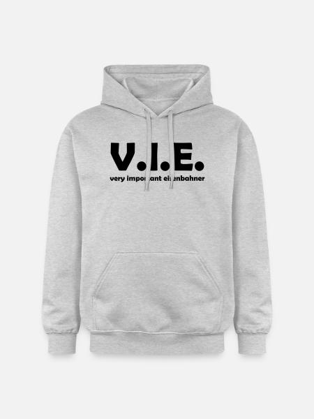 eisenbahner - Gildan Unisex Softstyle® Midweight Hoodie - Hellgrau meliert