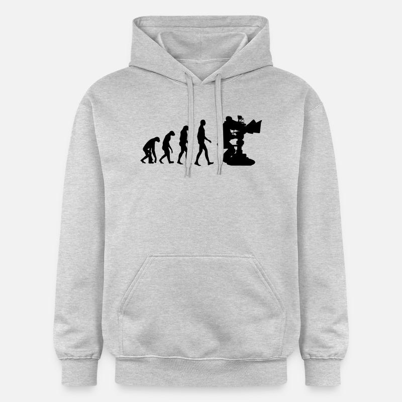 Cameraman / Camera / Video / Cadreur - Sweat à capuche Softstyle® Gildan Unisexe - gris clair chiné