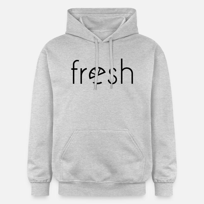 Frais - Sweat à capuche Softstyle® Gildan Unisexe - gris clair chiné