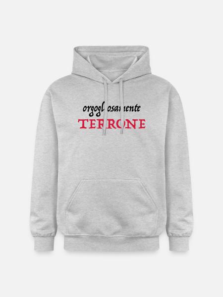 orgogliosamente terrone - Gildan Unisex Softstyle® Midweight Hoodie - light heather grey