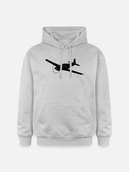 mooney - Gildan Unisex Softstyle® Midweight Hoodie - Hellgrau meliert