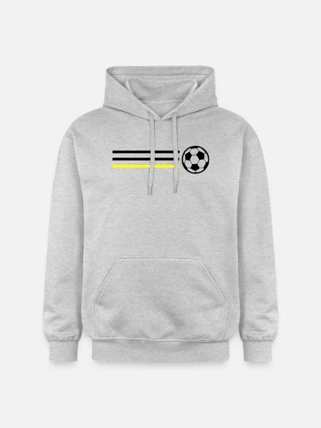 Soccer Symbol Germany - Gildan Unisex Softstyle® Midweight Hoodie - light heather grey