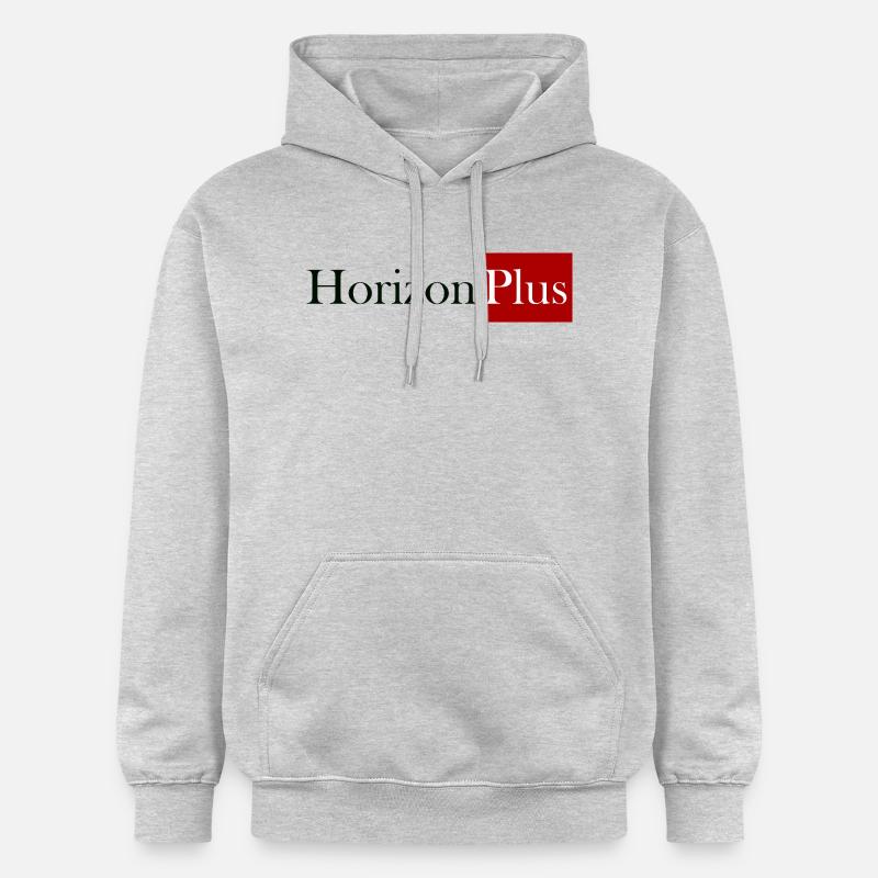 Horizont Plus - Gildan Unisex Softstyle® Midweight Hoodie - Hellgrau meliert