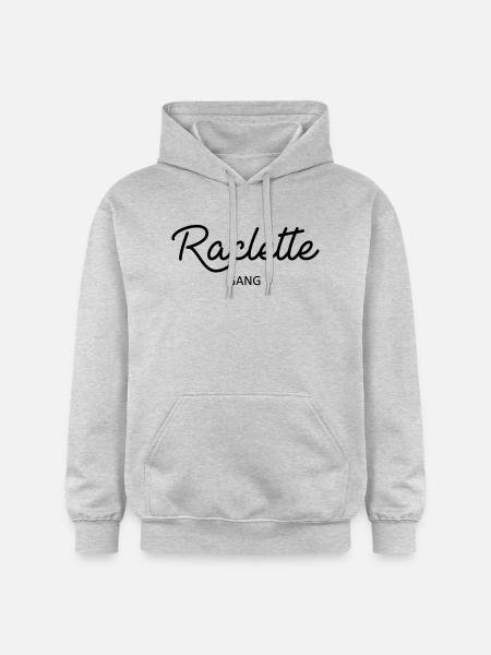 Bande Raclette - Gildan Unisex Softstyle® Midweight Hoodie - Hellgrau meliert