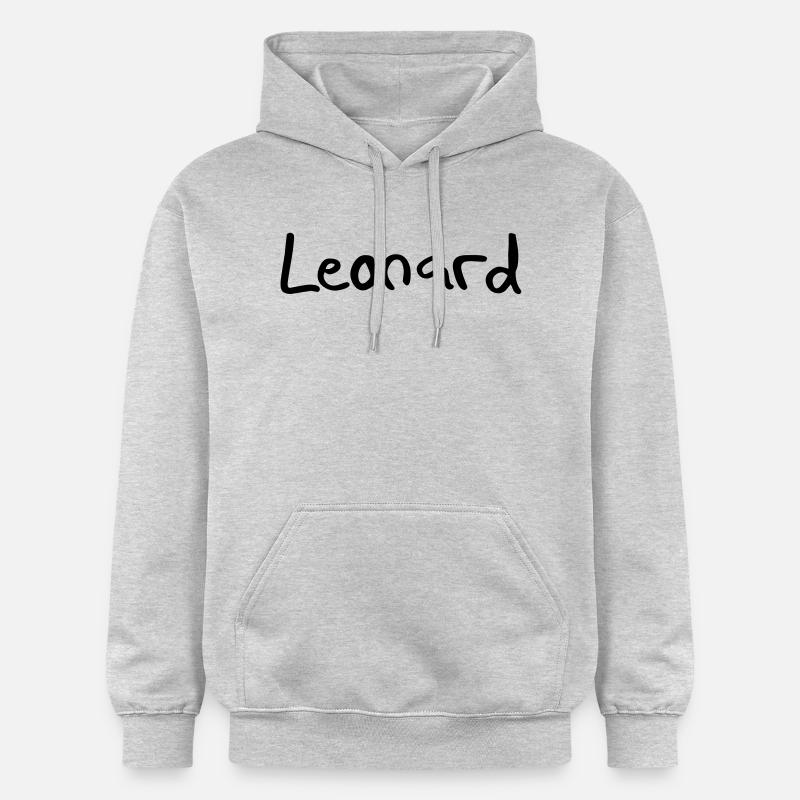 leonard - Sweat à capuche Softstyle® Gildan Unisexe - gris clair chiné