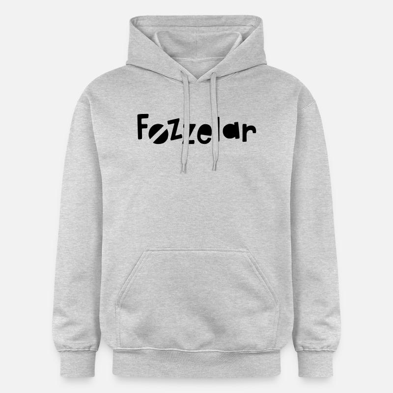 Føzzelar - Sweat à capuche Softstyle® Gildan Unisexe - gris clair chiné