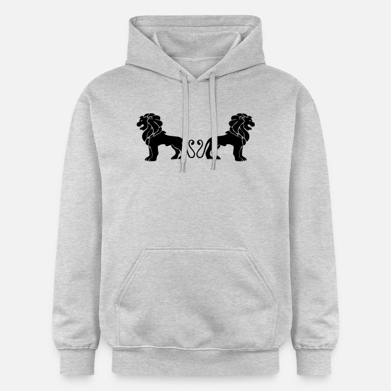 Lions - Sweat à capuche Softstyle® Gildan Unisexe - gris clair chiné