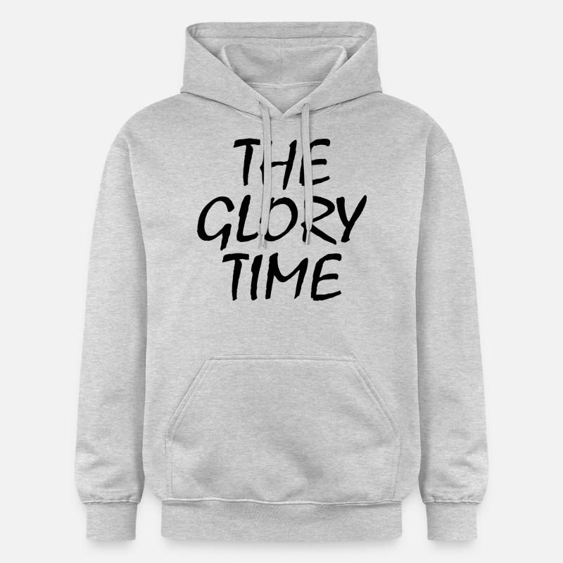 The glory time - Sweat à capuche Softstyle® Gildan Unisexe - gris clair chiné