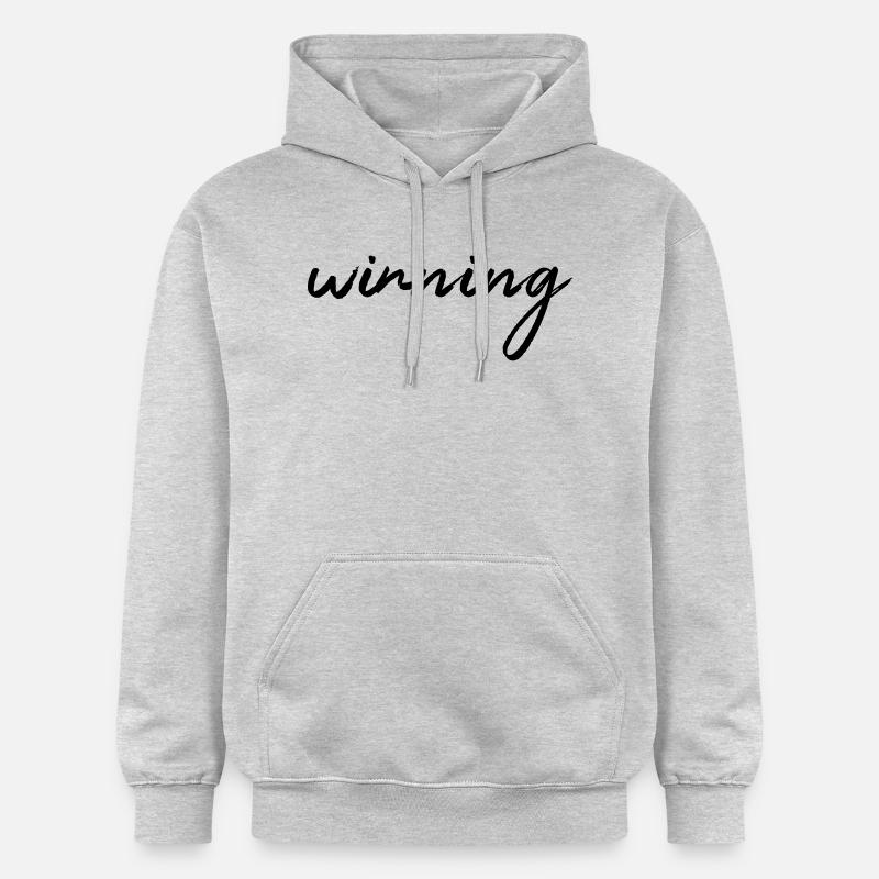 gagnant - Sweat à capuche Softstyle® Gildan Unisexe - gris clair chiné