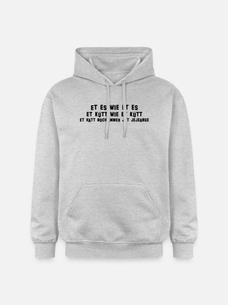 Et comme il et - Sweat à capuche Softstyle® Gildan Unisexe - gris clair chiné
