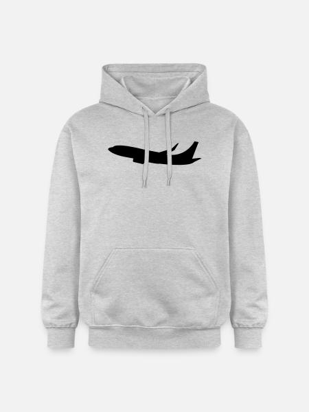 flugzeug - Gildan Unisex Softstyle® Midweight Hoodie - light heather grey