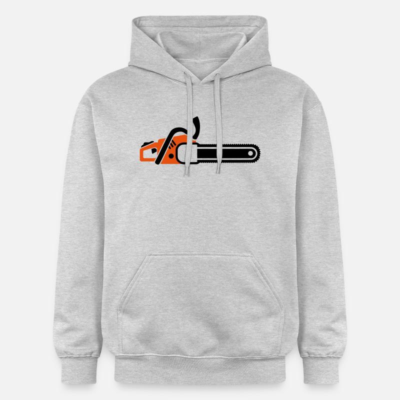 Chainsaw - Gildan Unisex Softstyle® Midweight Hoodie - light heather grey