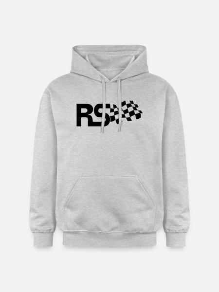 RS Flag Auto Union - Gildan Unisex Softstyle® Midweight Hoodie - Hellgrau meliert