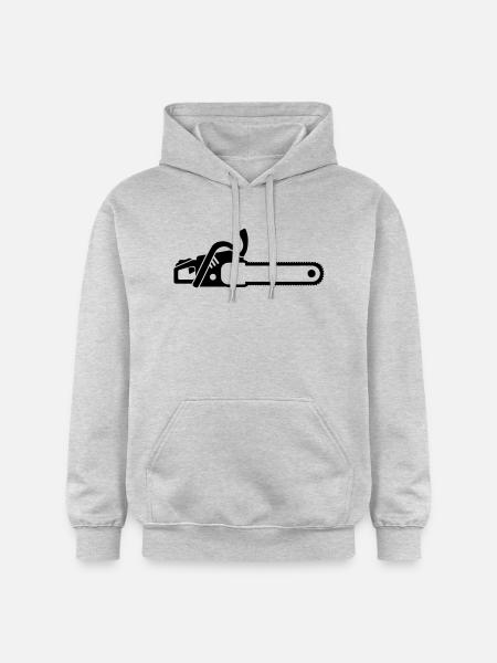 Chainsaw - Gildan Unisex Softstyle® Midweight Hoodie - light heather grey