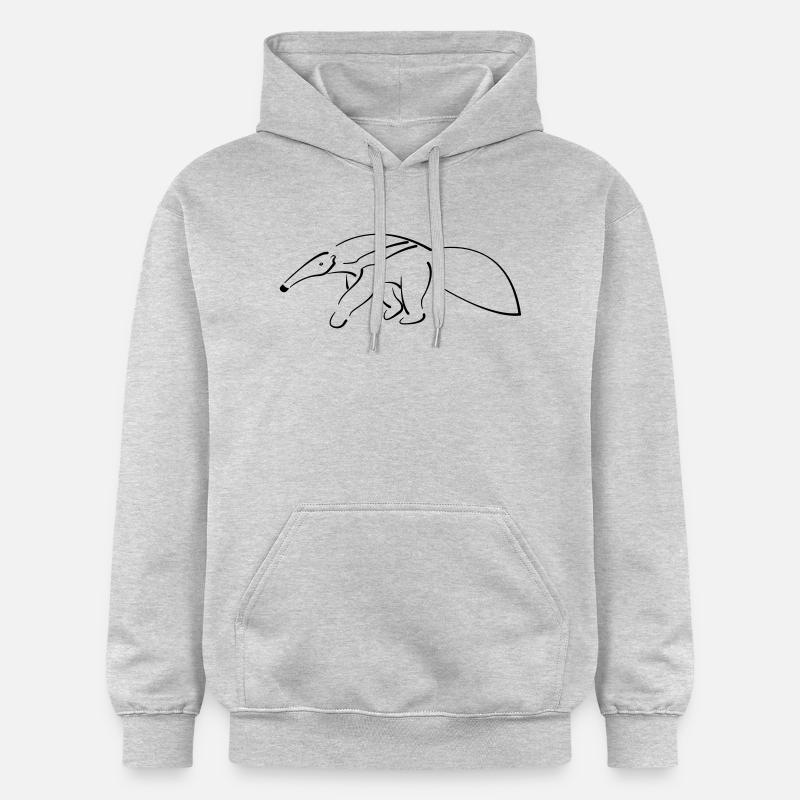Ameisenbär - Sweat à capuche Softstyle® Gildan Unisexe - gris clair chiné