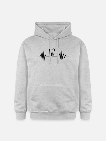 Zahnarzt - Gildan Unisex Softstyle® Midweight Hoodie - Hellgrau meliert