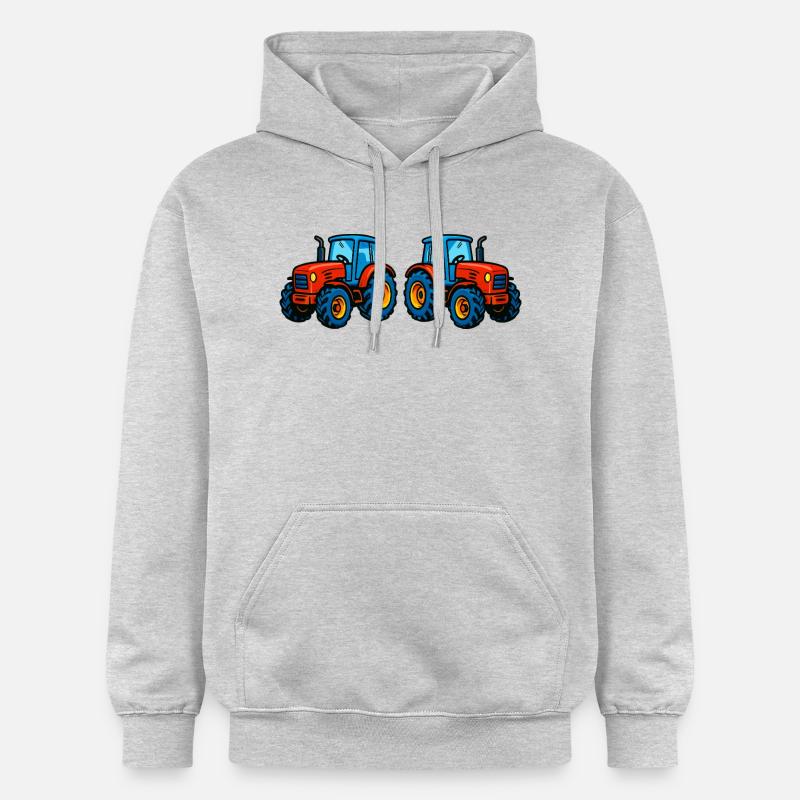 Trekker 2 - Sweat à capuche Softstyle® Gildan Unisexe - gris clair chiné