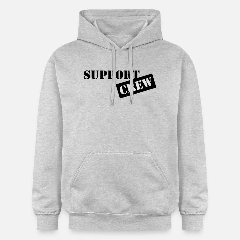 support crew - Sweat à capuche Softstyle® Gildan Unisexe - gris clair chiné