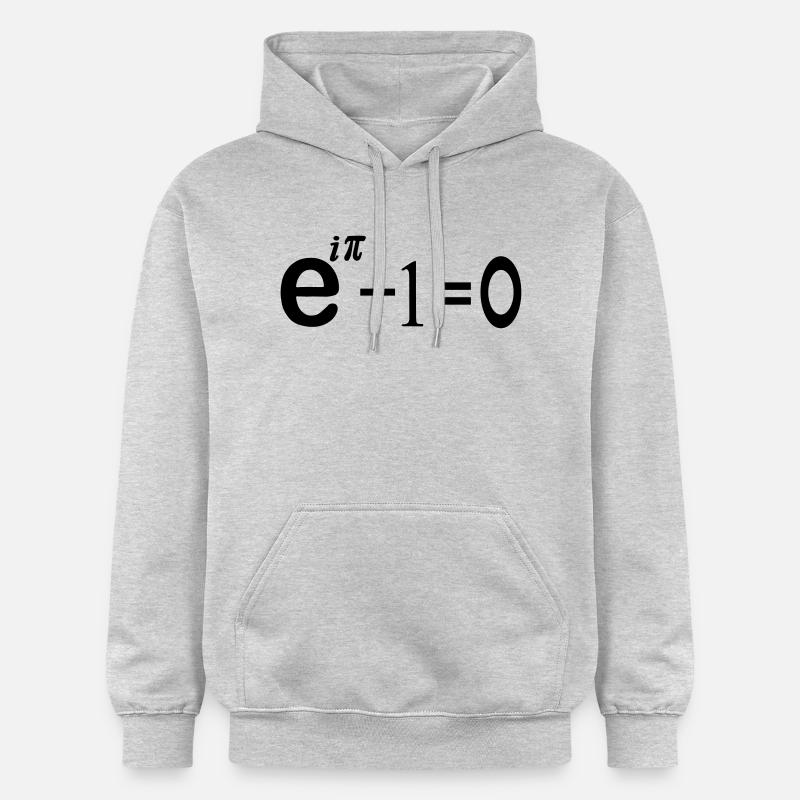 équation de pi ei - Sweat à capuche Softstyle® Gildan Unisexe - gris clair chiné