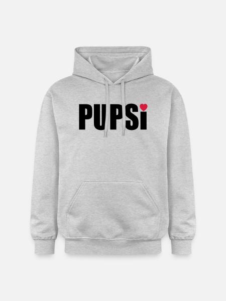 PUPSi - Gildan Unisex Softstyle® Midweight Hoodie - Hellgrau meliert