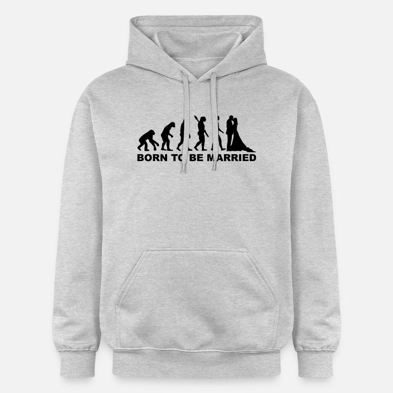 Evolution Wedding - Gildan Unisex Softstyle® Midweight Hoodie - light heather grey
