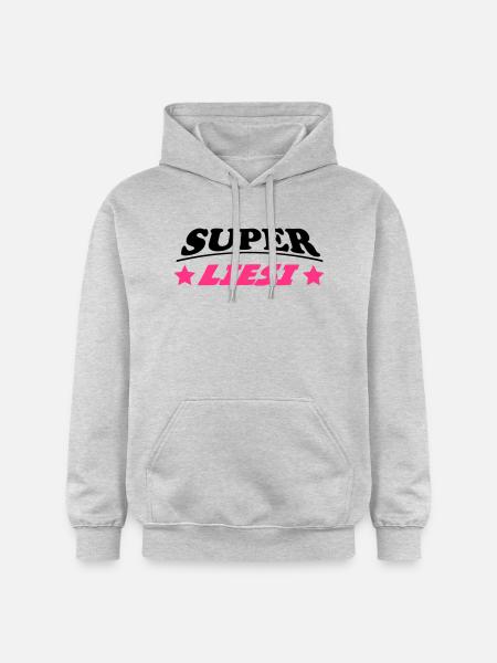 Super liesi - Gildan Unisex Softstyle® Midweight Hoodie - Hellgrau meliert