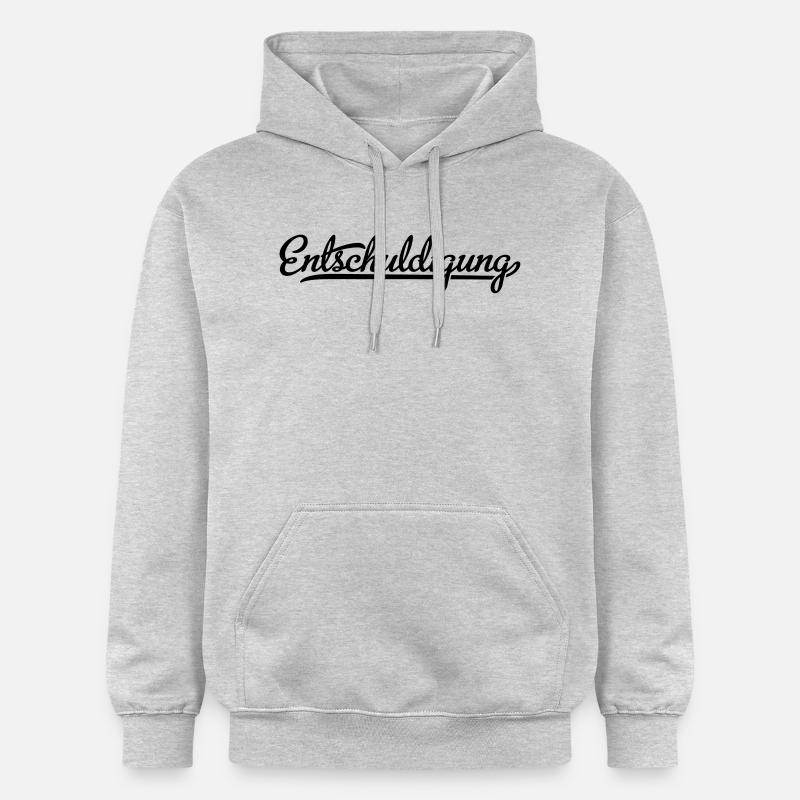 Désolé - Sweat à capuche Softstyle® Gildan Unisexe - gris clair chiné