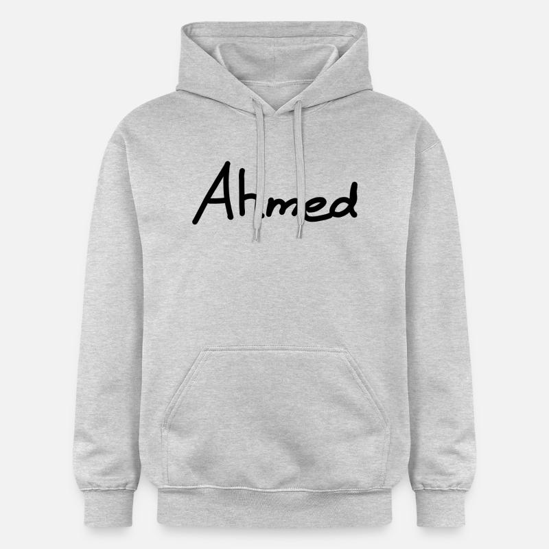 Ahmed - Sweat à capuche Softstyle® Gildan Unisexe - gris clair chiné