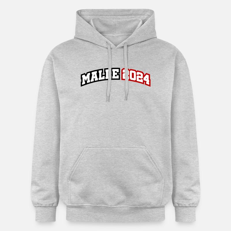 Malle 2024 Palme Mallorca - Sweat à capuche Softstyle® Gildan Unisexe - gris clair chiné