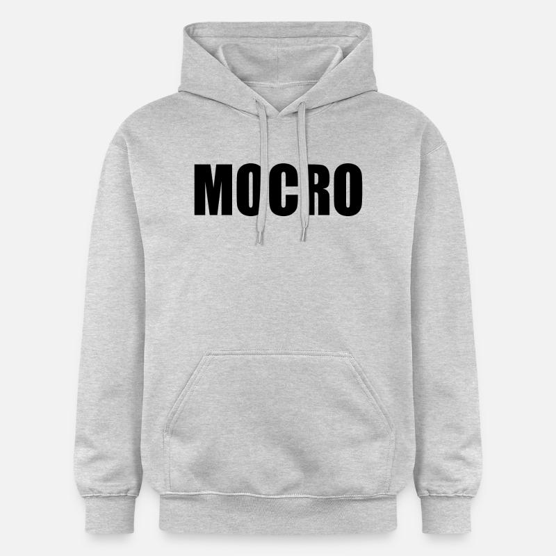 Mocro - Sweat à capuche Softstyle® Gildan Unisexe - gris clair chiné