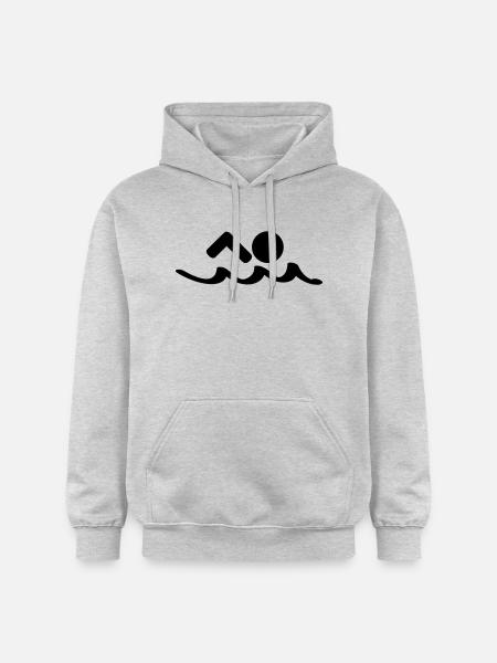schwimmen - Gildan Unisex Softstyle® Midweight Hoodie - Hellgrau meliert