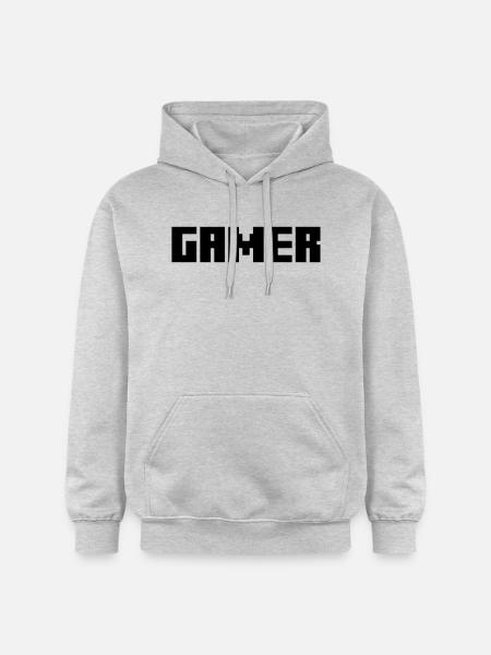 Gamer - Gildan Unisex Softstyle® Midweight Hoodie - light heather grey