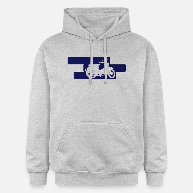 Schwalbe KR50 - Sweat à capuche Softstyle® Gildan Unisexe - gris clair chiné