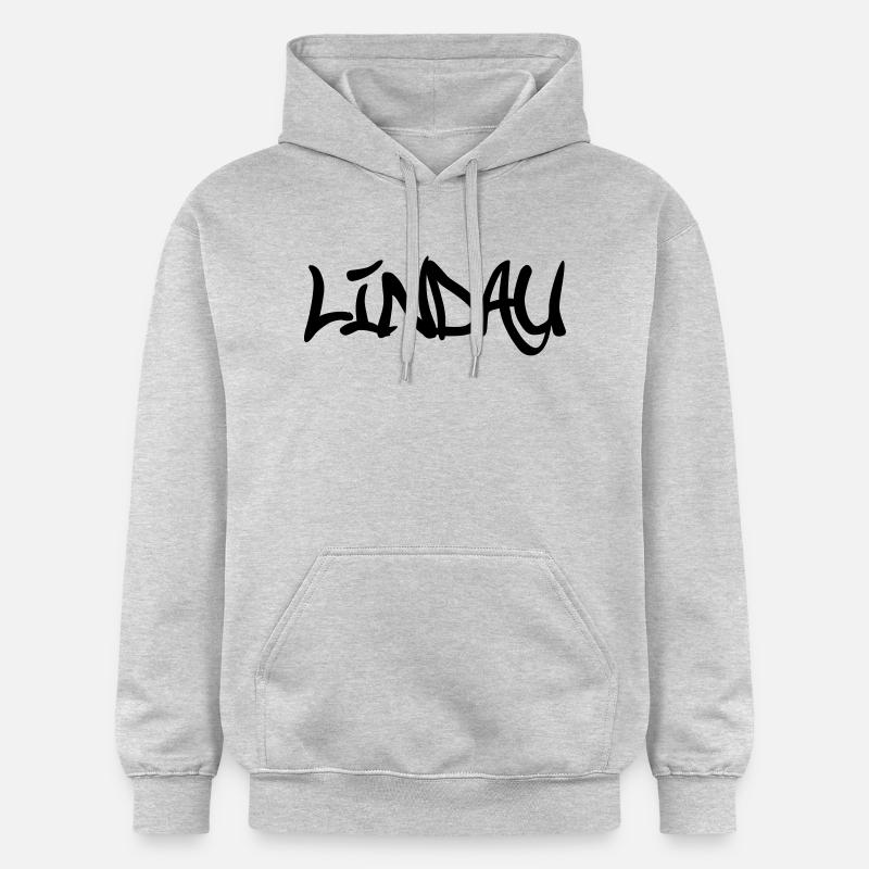 Lindau Graffiti - Sweat à capuche Softstyle® Gildan Unisexe - gris clair chiné