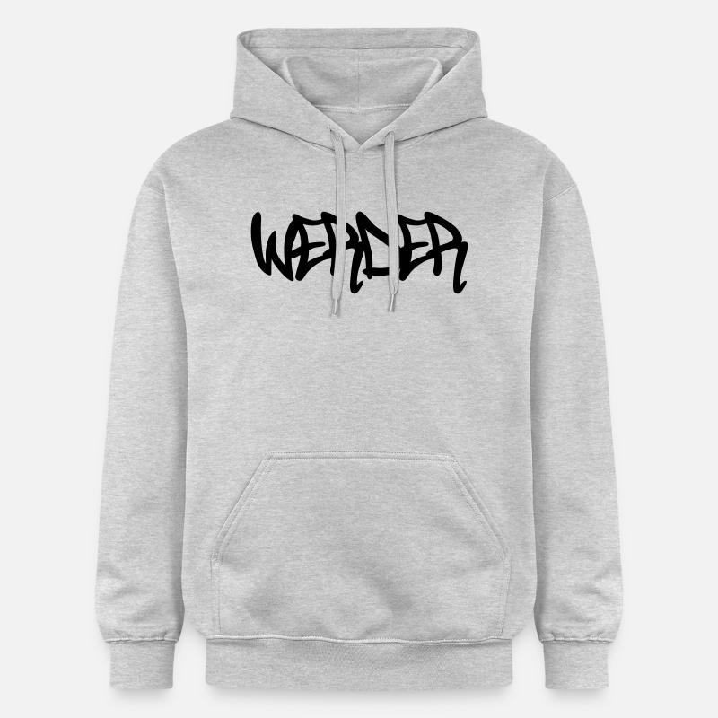Werder Graffiti - Sweat à capuche Softstyle® Gildan Unisexe - gris clair chiné