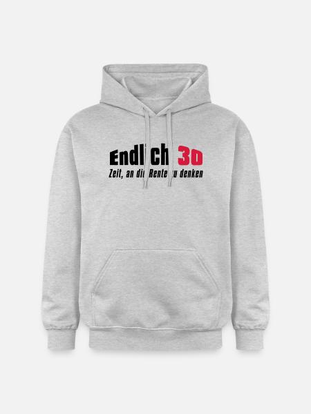 Endlich 30 - Gildan Unisex Softstyle® Midweight Hoodie - Hellgrau meliert