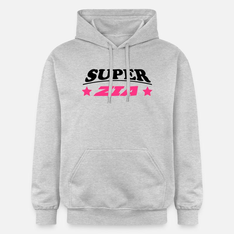 Super zia 111 - Sweat à capuche Softstyle® Gildan Unisexe - gris clair chiné
