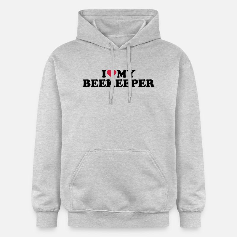 Apiculteur - Sweat à capuche Softstyle® Gildan Unisexe - gris clair chiné