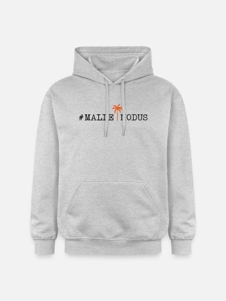 malle modus palme - Gildan Unisex Softstyle® Midweight Hoodie - Hellgrau meliert