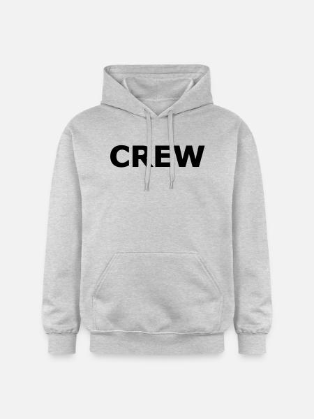 Crew - Gildan Unisex Softstyle® Midweight Hoodie - Hellgrau meliert