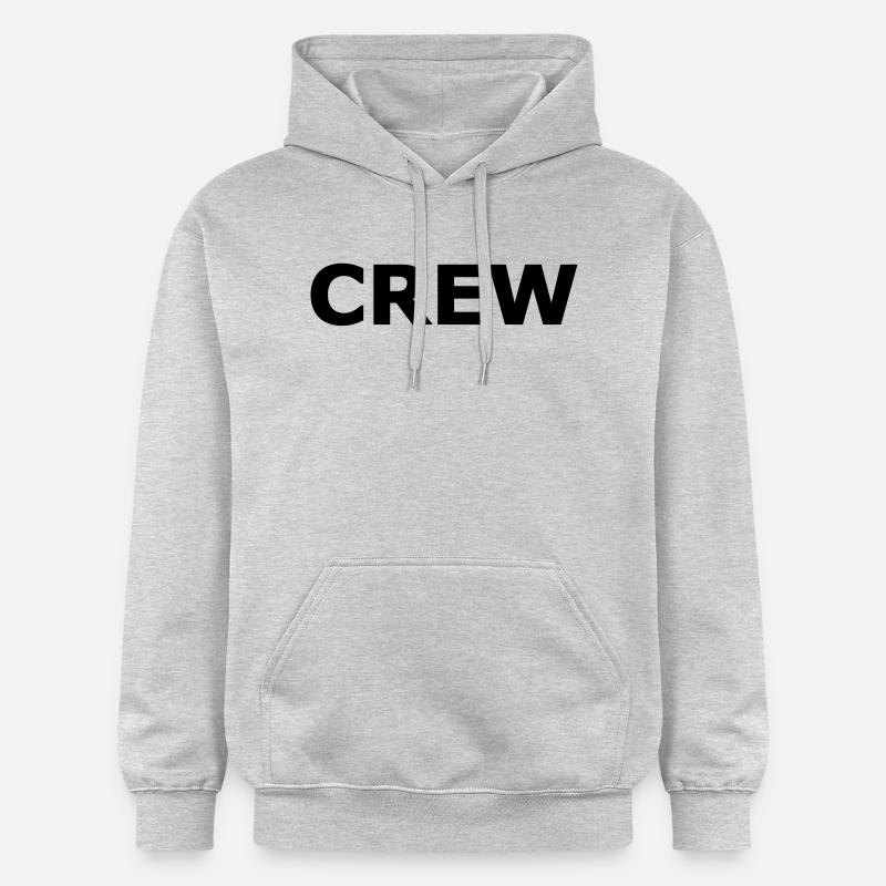 Crew - Sweat à capuche Softstyle® Gildan Unisexe - gris clair chiné