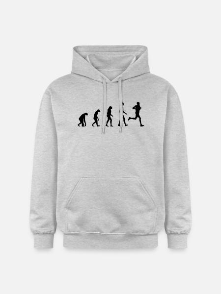 Footing! - Gildan Unisex Softstyle® Midweight Hoodie - light heather grey