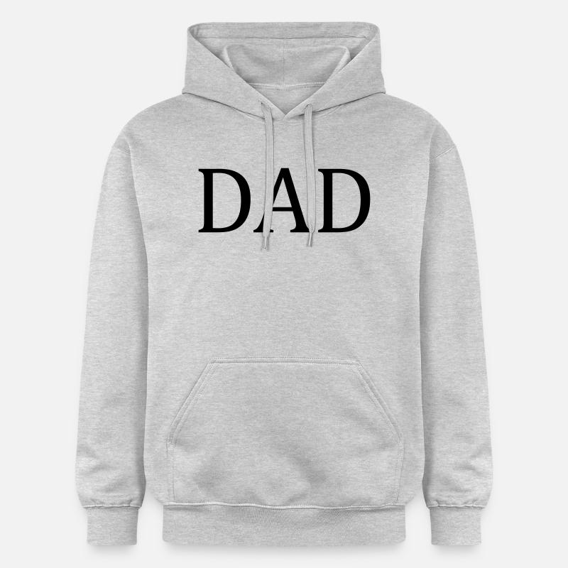 Papa - Sweat à capuche Softstyle® Gildan Unisexe - gris clair chiné