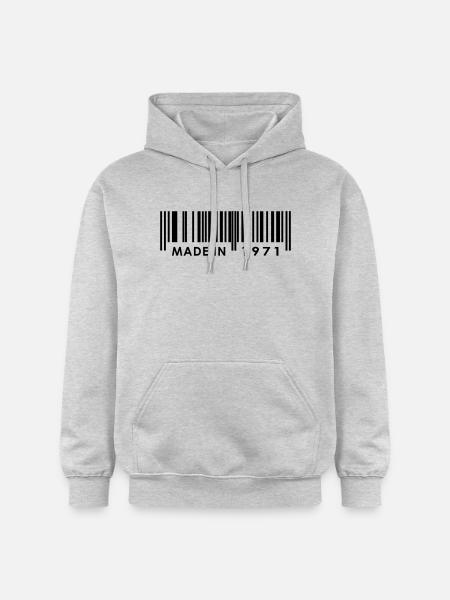 Birthday 1971 - Gildan Unisex Softstyle® Midweight Hoodie - light heather grey